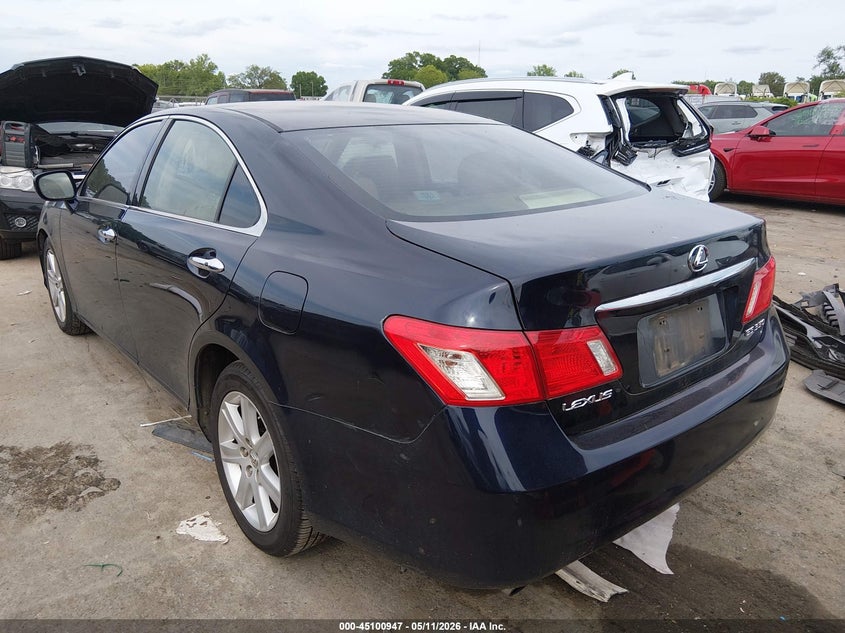 2007 Lexus Es 350 VIN JTHBJ46GX72097626 IAAI salvage auction — NORMAL WEAR, Clear-Dealer Only (North Carolina), sold $775 on 2026-07-29 (photo 3)