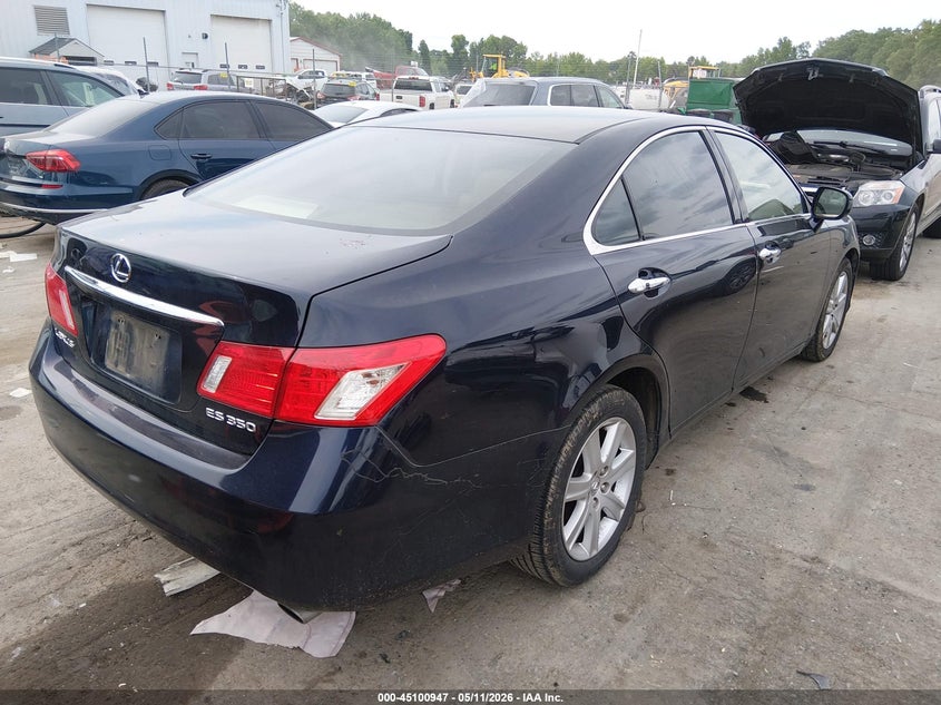 2007 Lexus Es 350 VIN JTHBJ46GX72097626 IAAI salvage auction — NORMAL WEAR, Clear-Dealer Only (North Carolina), sold $775 on 2026-07-29 (photo 4)