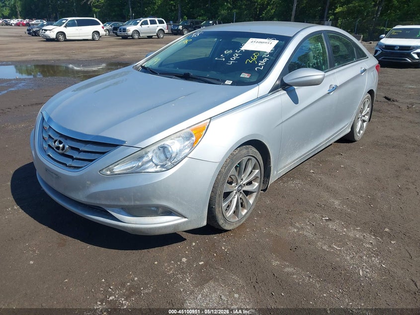 2013 Hyundai Sonata VIN 5NPEC4AC9DH510210 IAAI salvage auction — NORMAL WEAR, Salvage (Texas), sold $300 on 2026-07-29 (photo 2)