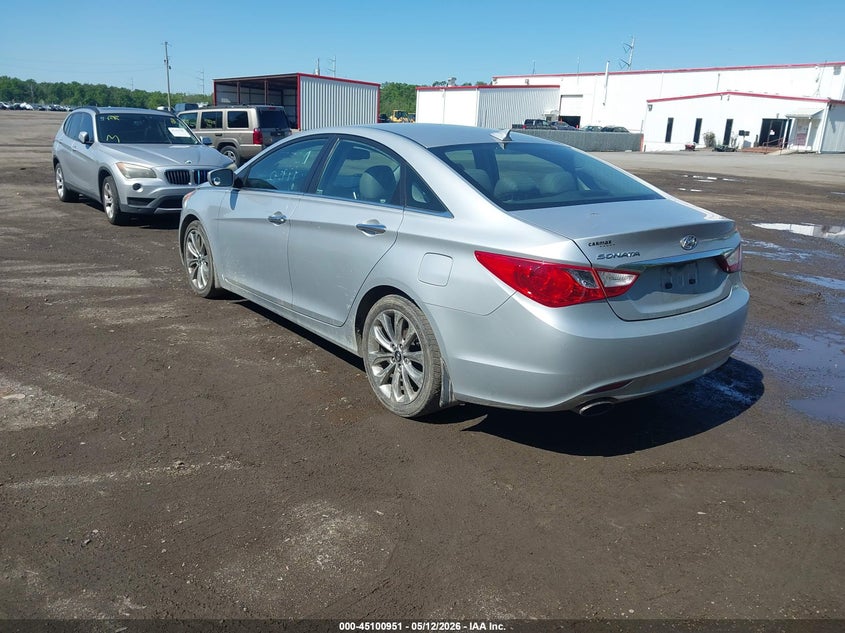 2013 Hyundai Sonata VIN 5NPEC4AC9DH510210 IAAI salvage auction — NORMAL WEAR, Salvage (Texas), sold $300 on 2026-07-29 (photo 3)