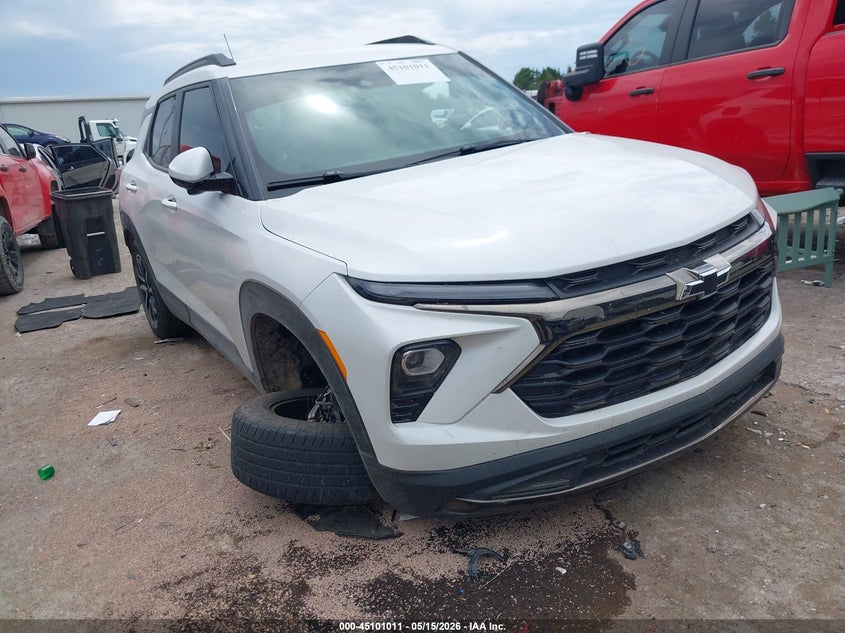 2024 Chevrolet Trailblazer VIN KL79MVSL8RB133040 IAAI salvage auction — SIDE, Junk (Oklahoma), sold $3,300 on 2026-07-29 (photo 1)