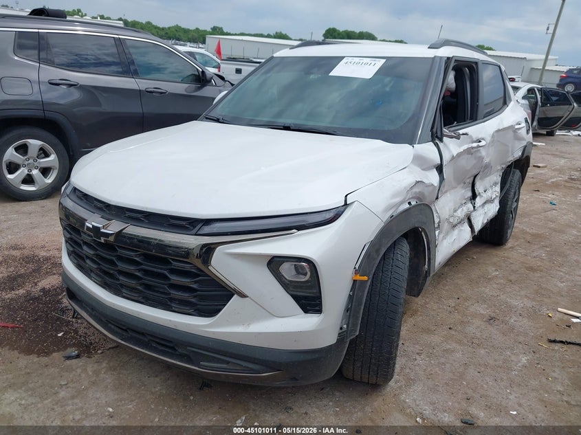 2024 Chevrolet Trailblazer VIN KL79MVSL8RB133040 IAAI salvage auction — SIDE, Junk (Oklahoma), sold $3,300 on 2026-07-29 (photo 2)