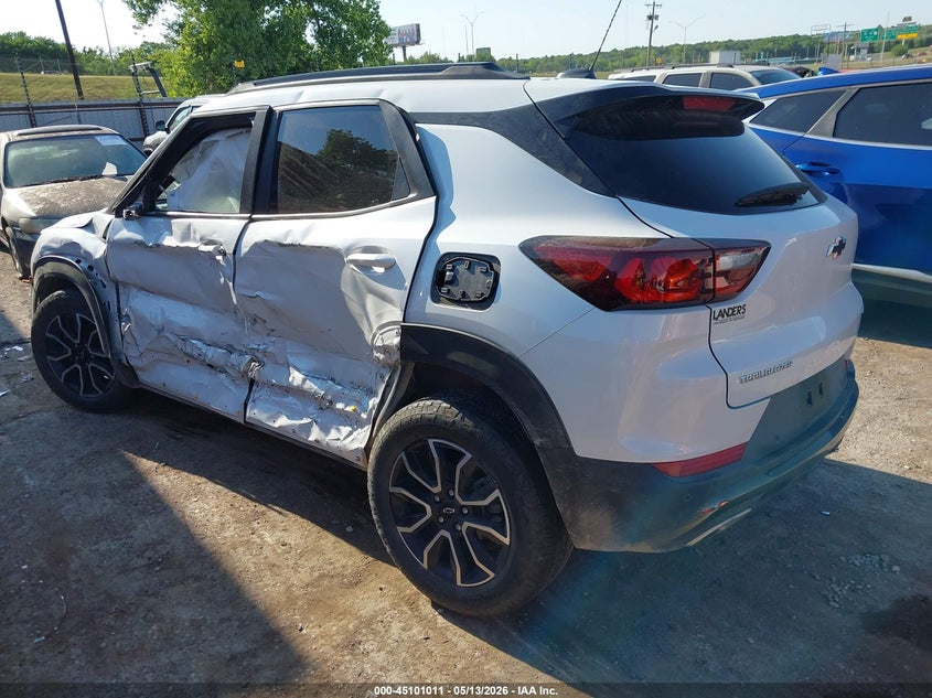 2024 Chevrolet Trailblazer VIN KL79MVSL8RB133040 IAAI salvage auction — SIDE, Junk (Oklahoma), sold $3,300 on 2026-07-29 (photo 3)