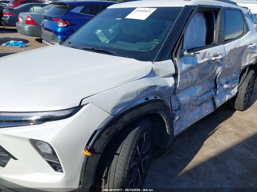 2024 Chevrolet Trailblazer VIN KL79MVSL8RB133040 IAAI salvage auction — SIDE, Junk (Oklahoma), sold $3,300 on 2026-07-29 (photo 6)