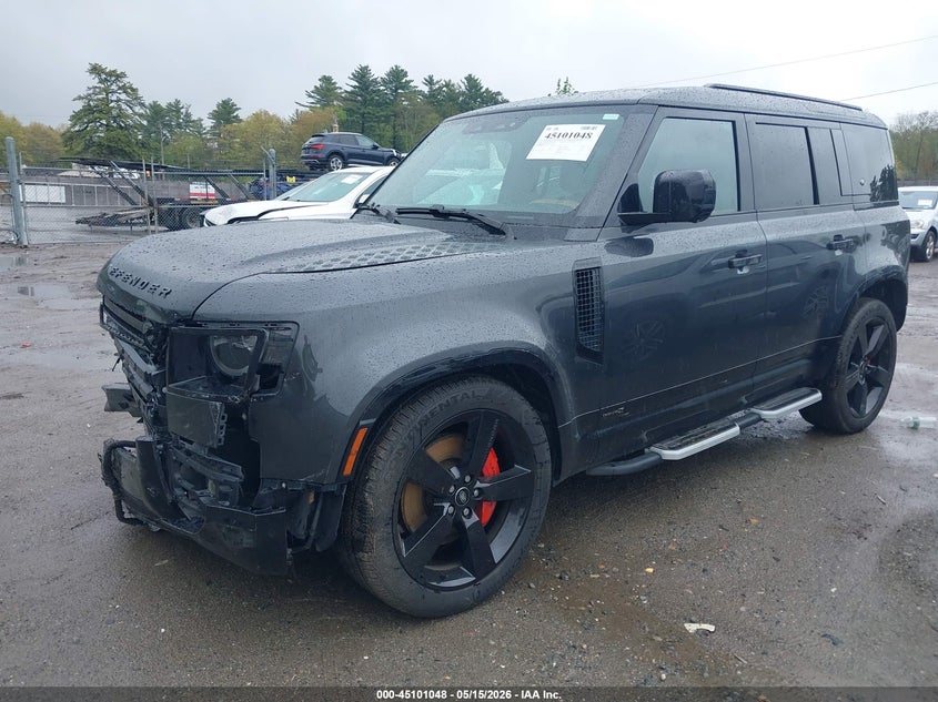 2022 Land rover Range rover sport VIN SALWR2SE0NA233066 IAAI salvage auction — LEFT REAR, Salvage (Idaho), sold $18,150 on 2026-07-31 (photo 2)