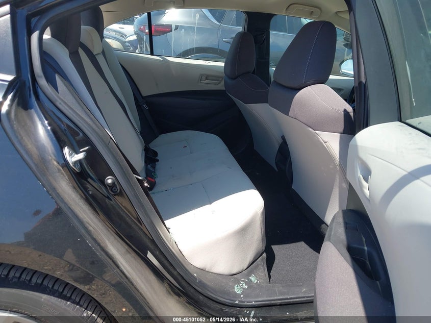 2022 Toyota Corolla VIN 5YFEPMAE8NP380415 IAAI salvage auction — FRONT & REAR, Salvage (Texas), sold $725 on 2026-07-28 (photo 8)