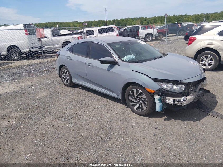 2019 Honda Civic VIN SHHFK7H3XKU423439 IAAI salvage auction — FRONT END, Salvage - Greater Than 75% (Maryland), sold $3,750 on 2026-07-27 (photo 1)