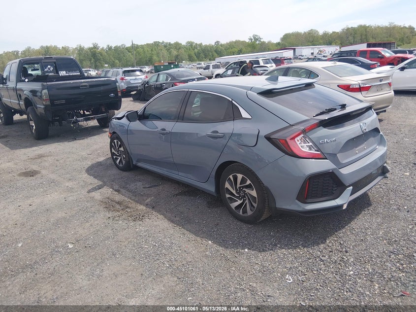 2019 Honda Civic VIN SHHFK7H3XKU423439 IAAI salvage auction — FRONT END, Salvage - Greater Than 75% (Maryland), sold $3,750 on 2026-07-27 (photo 3)