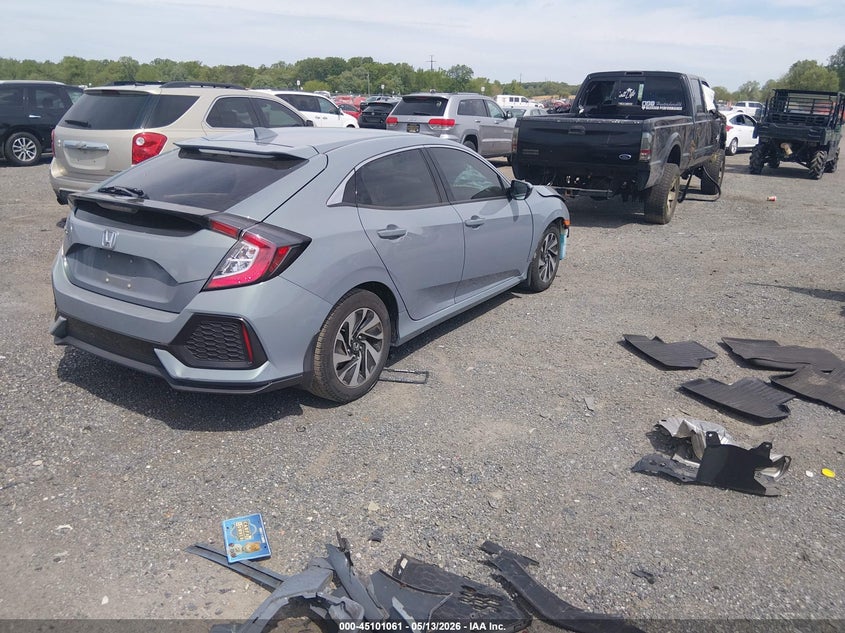 2019 Honda Civic VIN SHHFK7H3XKU423439 IAAI salvage auction — FRONT END, Salvage - Greater Than 75% (Maryland), sold $3,750 on 2026-07-27 (photo 4)