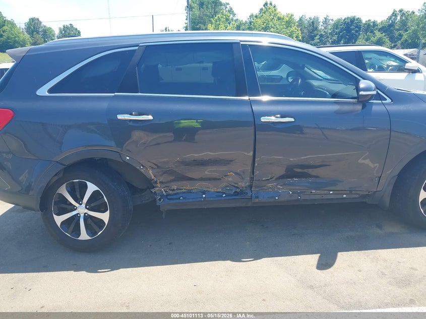2016 Kia Sorento VIN 5XYPH4A11GG128421 IAAI salvage auction — RIGHT SIDE, Salvage (Mississippi), sold $875 on 2026-07-30 (photo 6)