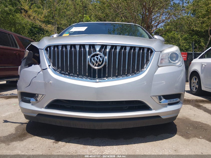 2013 Buick Enclave VIN 5GAKVCKD3DJ155316 IAAI salvage auction — FRONT END, Salvage Title, sold $1,050 on 2026-08-29 (photo 6)