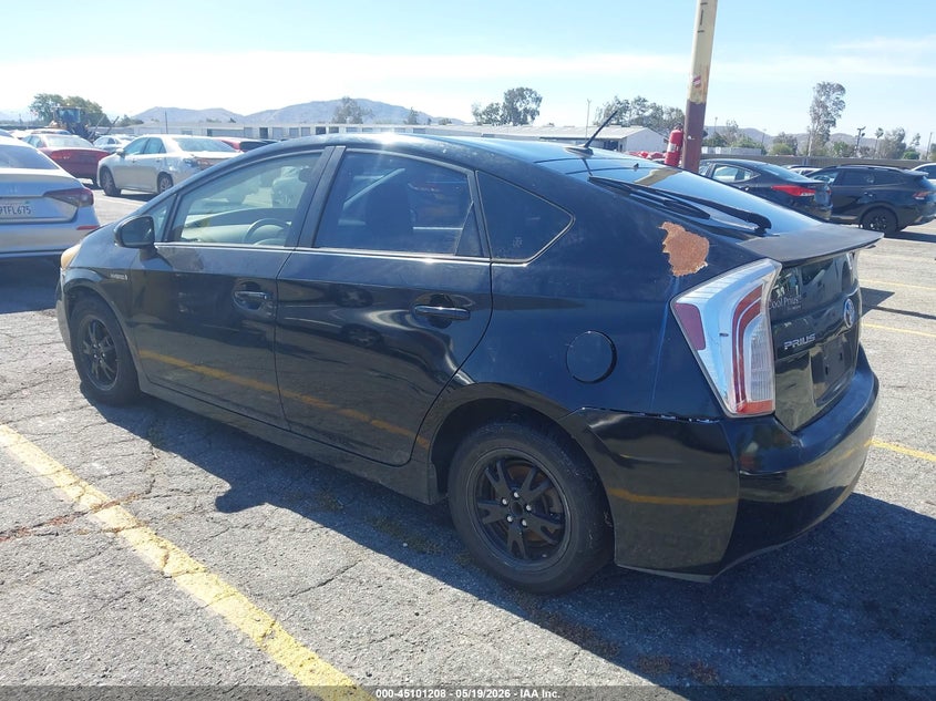 2013 Toyota Prius VIN JTDKN3DU5D5699756 IAAI salvage auction — FRONT END, App For Dup Clear (California), sold $925 on 2026-07-07 (photo 3)