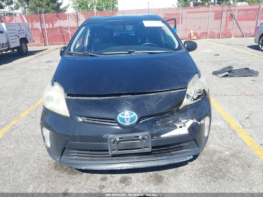 2013 Toyota Prius VIN JTDKN3DU5D5699756 IAAI salvage auction — FRONT END, App For Dup Clear (California), sold $925 on 2026-07-07 (photo 6)
