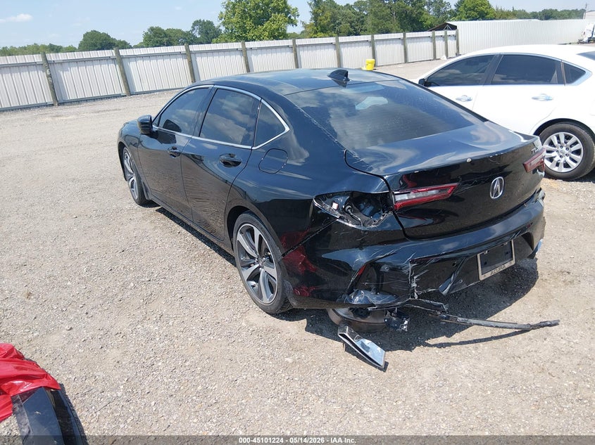 2024 Acura Tlx VIN 19UUB5F43RA000621 IAAI salvage auction — REAR END, Salvage (Louisiana), sold $7,950 on 2026-07-22 (photo 3)