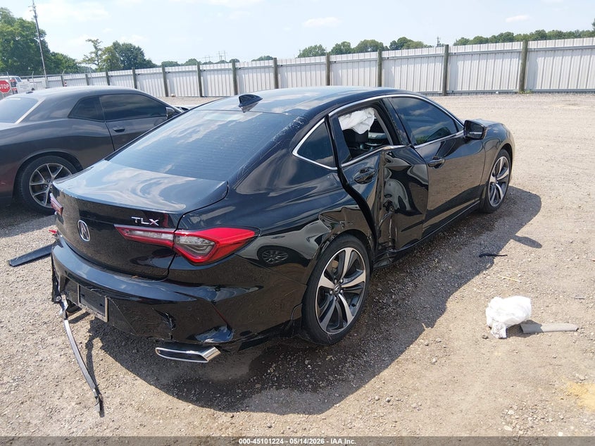 2024 Acura Tlx VIN 19UUB5F43RA000621 IAAI salvage auction — REAR END, Salvage (Louisiana), sold $7,950 on 2026-07-22 (photo 4)