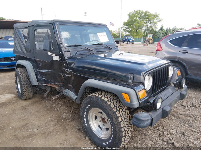 1999 Jeep Wrangler / VIN 1J4FY19S9XP466132 IAAI salvage auction — SIDE, Salvage (Ohio), sold $850 on 2026-07-11 (photo 1)