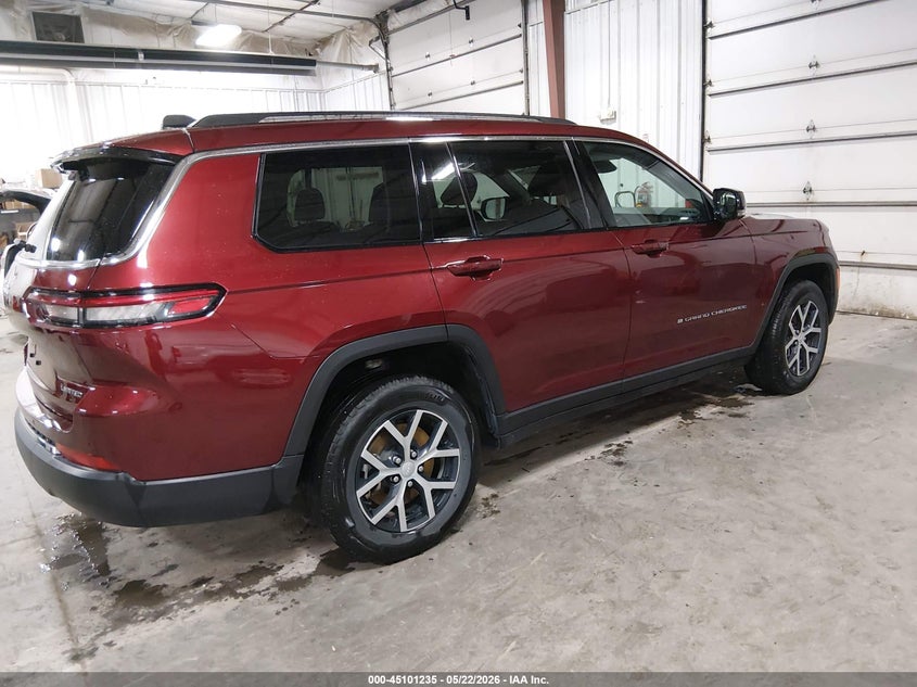 2024 Jeep Grand cherokee VIN 1C4RJKBG4R8925454 IAAI salvage auction — HAIL, Salvage (Iowa), sold $19,725 on 2026-08-11 (photo 4)