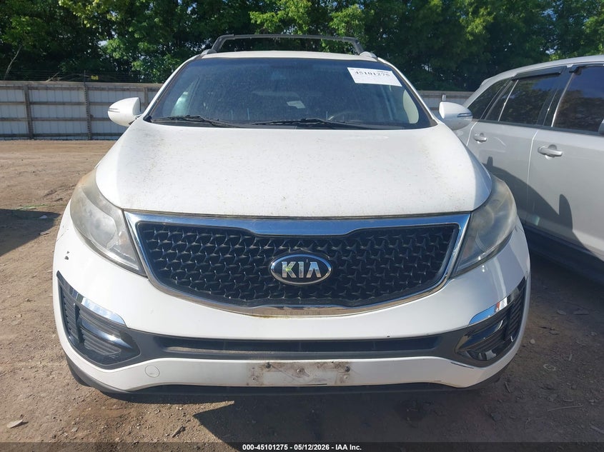 2015 Kia Sportage VIN KNDPB3AC4F7693643 IAAI salvage auction — NORMAL WEAR, Clear (Tennessee), sold $1,900 on 2026-07-15 (photo 6)