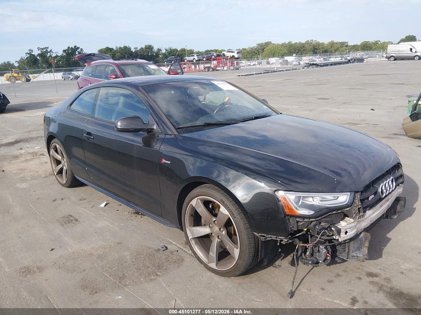 2016 Audi S5 VIN WAUC4AFR6GA022230 IAAI salvage auction — FRONT END, Rebuildable (Florida), sold $4,500 on 2026-07-06 (photo 1)