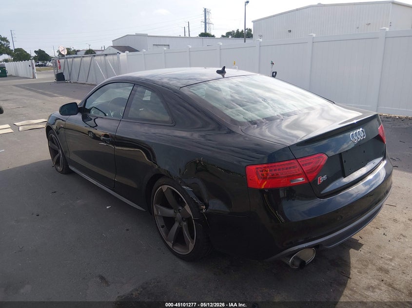 2016 Audi S5 VIN WAUC4AFR6GA022230 IAAI salvage auction — FRONT END, Rebuildable (Florida), sold $4,500 on 2026-07-06 (photo 3)