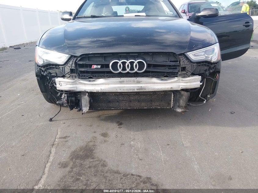 2016 Audi S5 VIN WAUC4AFR6GA022230 IAAI salvage auction — FRONT END, Rebuildable (Florida), sold $4,500 on 2026-07-06 (photo 6)