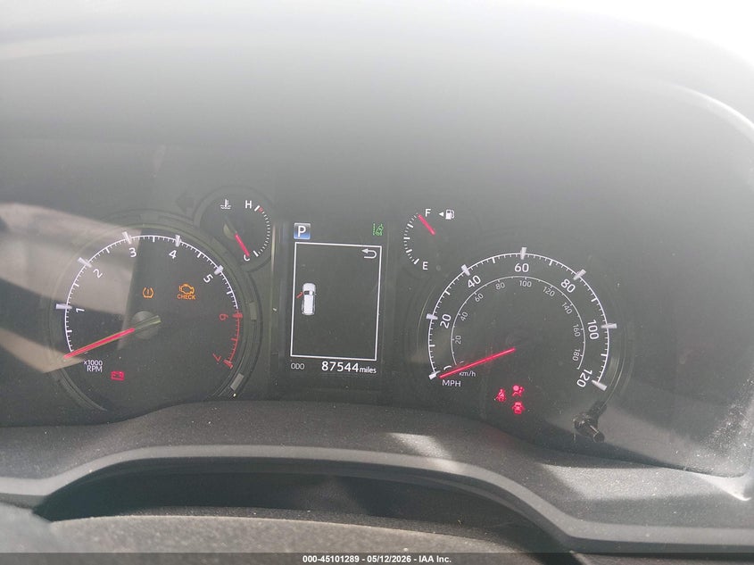 2021 Toyota 4runner VIN JTEEU5JR6M5238251 IAAI salvage auction — LEFT FRONT, Salvage (South Carolina), sold $8,100 on 2026-07-15 (photo 7)