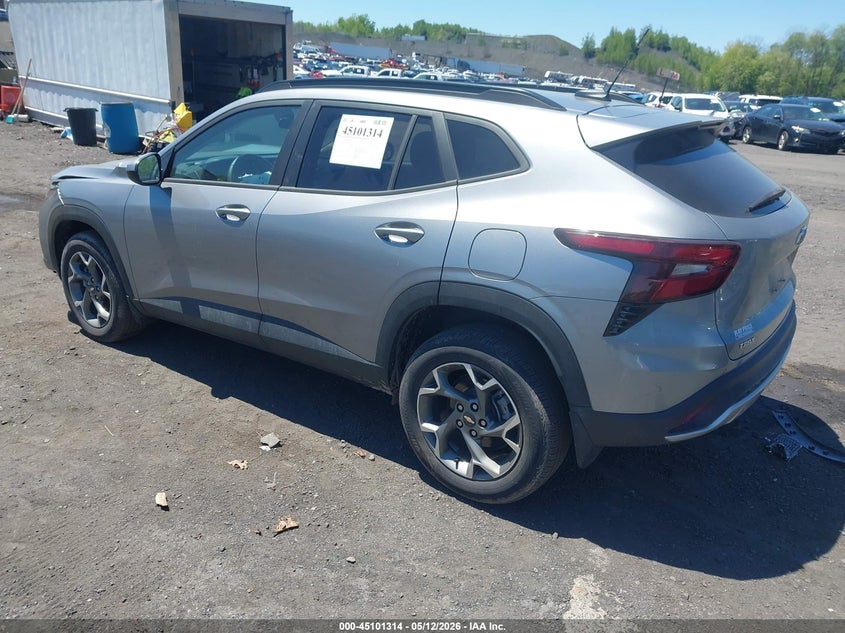 2025 Chevrolet Trax VIN KL77LHEP5SC141123 IAAI salvage auction — FRONT END, Salvage (Pennsylvania), sold $5,050 on 2026-07-21 (photo 3)