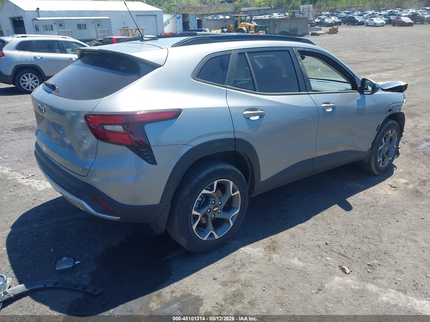 2025 Chevrolet Trax VIN KL77LHEP5SC141123 IAAI salvage auction — FRONT END, Salvage (Pennsylvania), sold $5,050 on 2026-07-21 (photo 4)