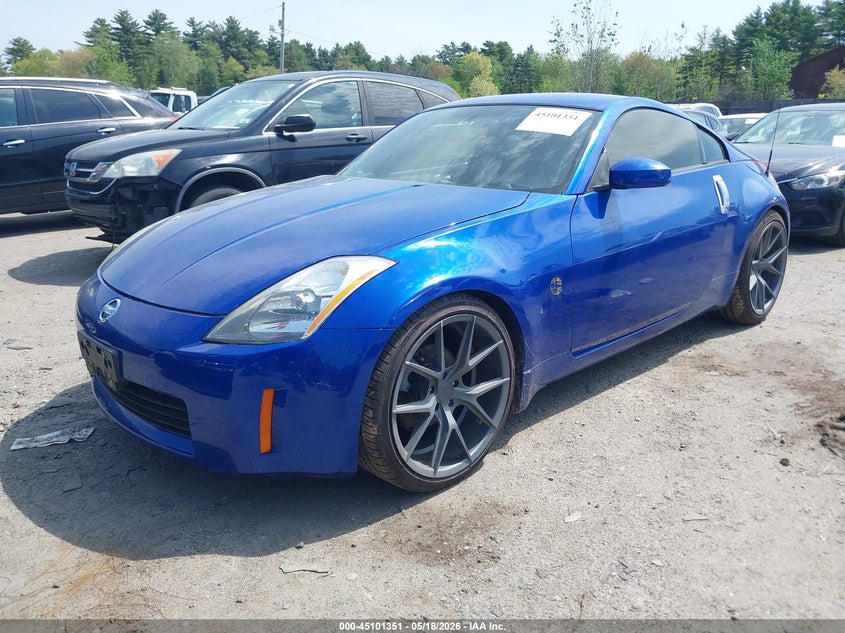 2003 Nissan 350z VIN JN1AZ34D13T116855 IAAI salvage auction — VANDALISM, Salvage (Idaho), sold $2,750 on 2026-07-16 (photo 2)
