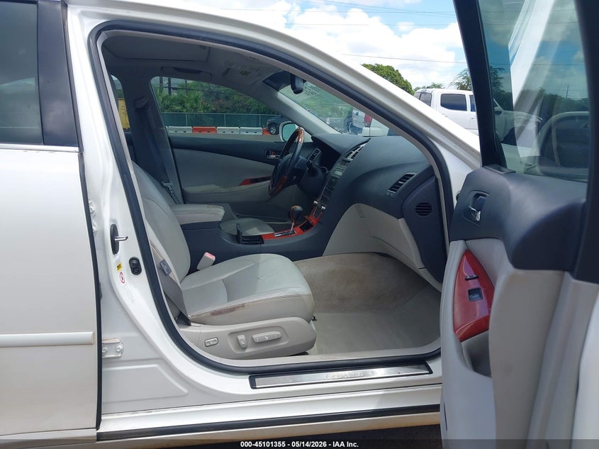 2008 Lexus Es 350 VIN JTHBJ46G982166310 IAAI salvage auction — RIGHT SIDE, Clear (Hawaii), sold $1,650 on 2026-07-07 (photo 5)
