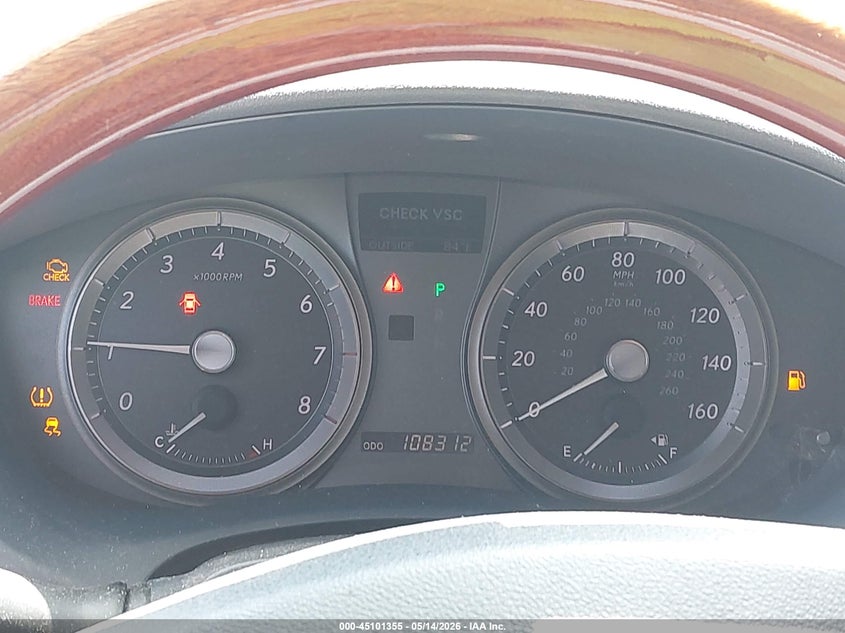 2008 Lexus Es 350 VIN JTHBJ46G982166310 IAAI salvage auction — RIGHT SIDE, Clear (Hawaii), sold $1,650 on 2026-07-07 (photo 7)