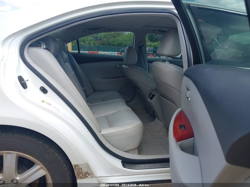 2008 Lexus Es 350 VIN JTHBJ46G982166310 IAAI salvage auction — RIGHT SIDE, Clear (Hawaii), sold $1,650 on 2026-07-07 (photo 8)