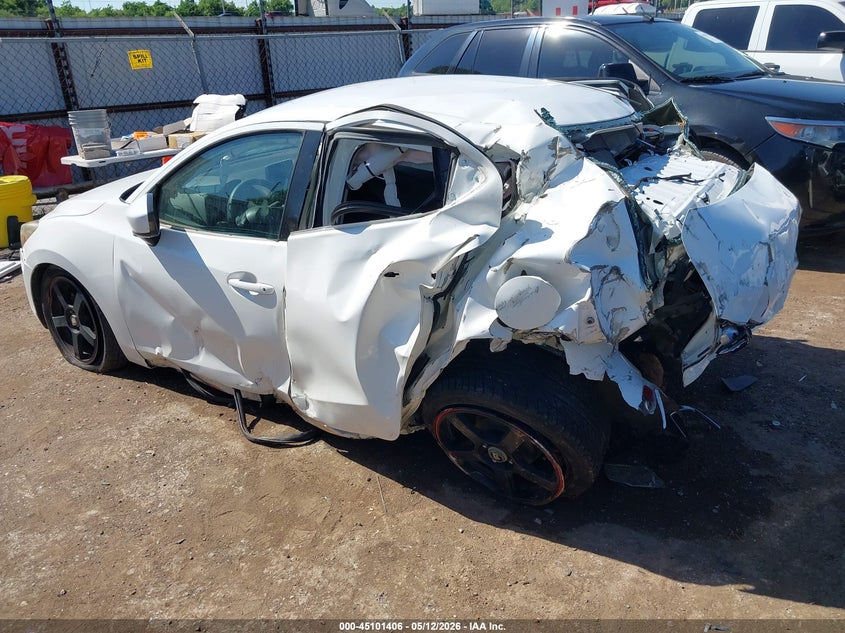 2016 Scion Ia VIN 3MYDLBZV0GY101365 IAAI salvage auction — REAR END, Clear (Oklahoma), sold $200 on 2026-07-08 (photo 3)