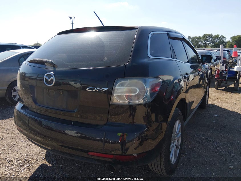 2012 Mazda Cx-7 VIN JM3ER2A51C0420069 IAAI salvage auction — FRONT END, Salvage (Texas), sold $25 on 2026-07-28 (photo 4)