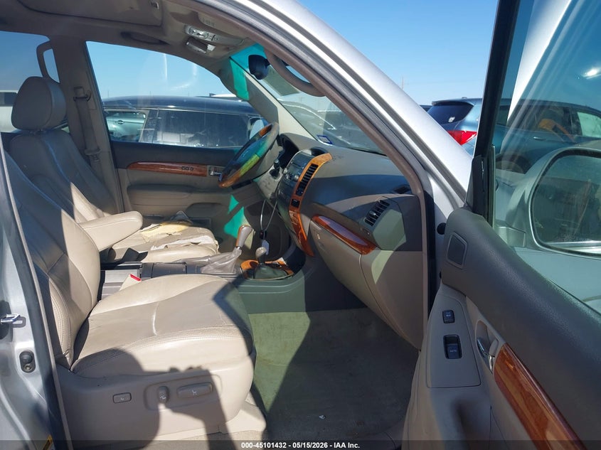 2006 Lexus Gx 470 VIN JTJBT20X160114782 IAAI salvage auction — FRONT END, Salvage (Texas), sold $3,350 on 2026-07-08 (photo 5)
