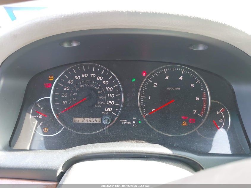 2006 Lexus Gx 470 VIN JTJBT20X160114782 IAAI salvage auction — FRONT END, Salvage (Texas), sold $3,350 on 2026-07-08 (photo 7)