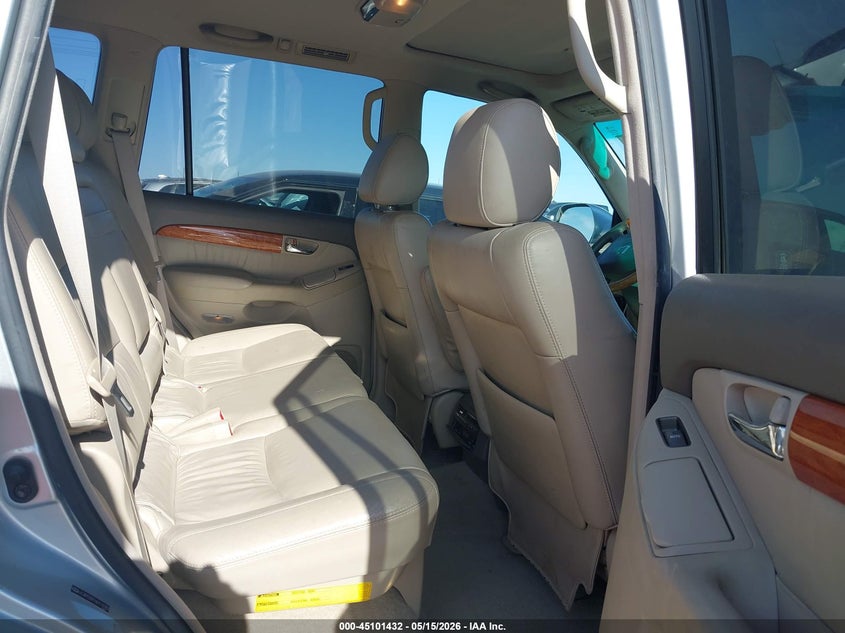 2006 Lexus Gx 470 VIN JTJBT20X160114782 IAAI salvage auction — FRONT END, Salvage (Texas), sold $3,350 on 2026-07-08 (photo 8)