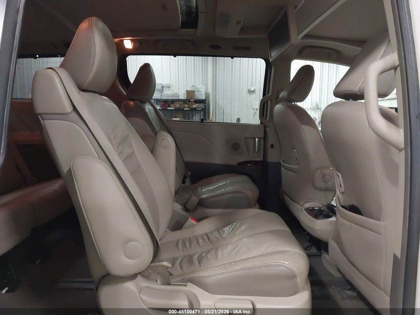 2011 Toyota Sienna VIN 5TDYK3DC3BS144032 IAAI salvage auction — HAIL, Salvage (Iowa), sold $2,900 on 2026-07-14 (photo 8)
