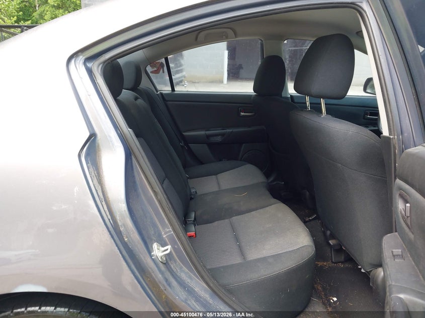 2008 Mazda 3 VIN JM1BK12F881814011 IAAI salvage auction — RIGHT REAR, Clear (Tennessee), sold $350 on 2026-07-08 (photo 8)