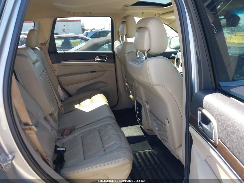 2014 Jeep Grand cherokee VIN 1C4RJFBG7EC479900 IAAI salvage auction — SIDE, Salvage Title, sold $3,200 on 2026-07-31 (photo 8)
