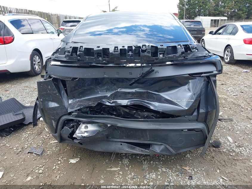 2026 Tesla Model y VIN 7SAYGDEE1TA614622 IAAI salvage auction — FRONT END, Salvage (Virginia), sold $9,125 on 2026-07-30 (photo 6)