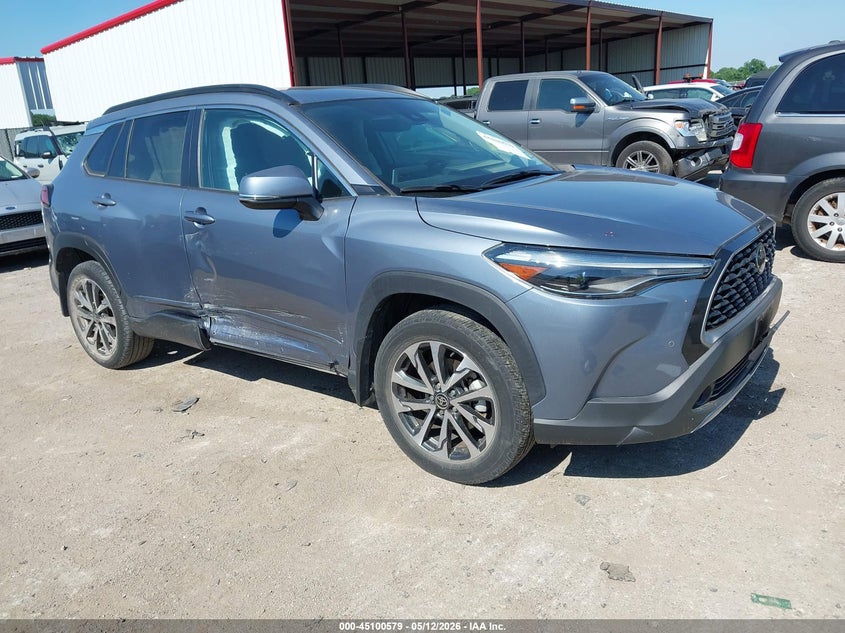2022 Toyota Corolla cross VIN 7MUDAAAG5NV009366 IAAI salvage auction — SIDE, Original (Texas), sold $8,100 on 2026-07-09 (photo 1)