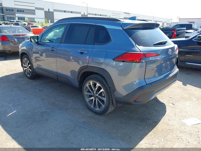 2022 Toyota Corolla cross VIN 7MUDAAAG5NV009366 IAAI salvage auction — SIDE, Original (Texas), sold $8,100 on 2026-07-09 (photo 3)