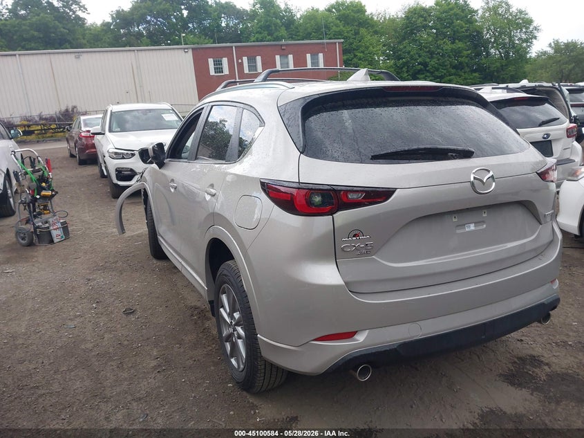 2025 Mazda Cx-5 VIN JM3KFBCM4S0719201 IAAI salvage auction — RIGHT FRONT, Salvage (Massachusetts), sold $8,300 on 2026-07-28 (photo 3)