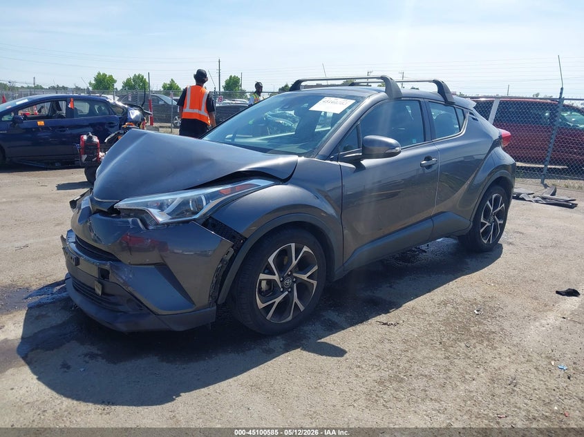 2018 Toyota C-hr VIN NMTKHMBX2JR053881 IAAI salvage auction — FRONT END, Salvage Title, sold $3,950 on 2026-07-29 (photo 2)