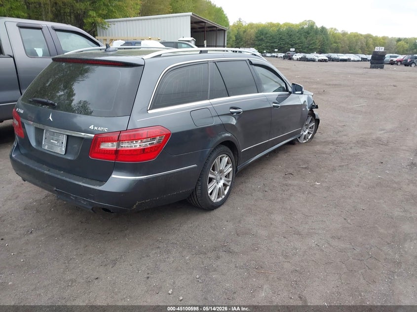 2012 Mercedes-benz E-klasse VIN WDDHH8JB9CA598054 IAAI salvage auction — RIGHT FRONT, Salvage (Massachusetts), sold $975 on 2026-07-28 (photo 4)