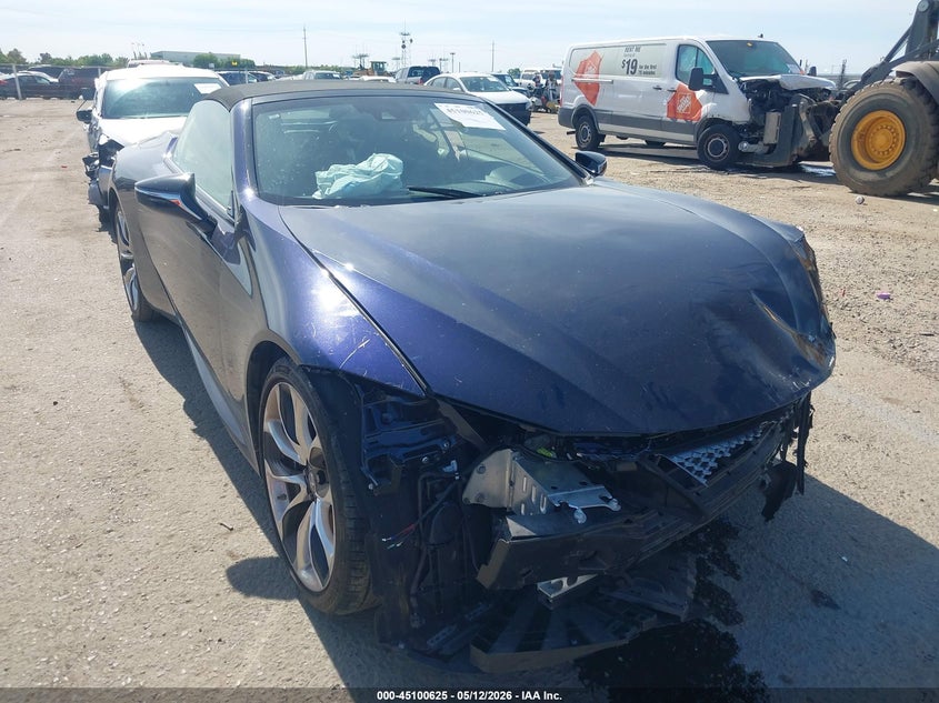 2021 Lexus Lc VIN JTHKPAAY3MA103328 — IAAI salvage auction photo