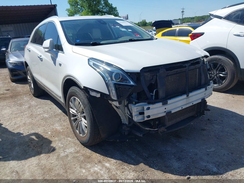 2017 Cadillac Xt5 VIN 1GYKNBRS6HZ114726 IAAI salvage auction — FRONT END, Salvage (Oklahoma), sold $1,450 on 2026-08-25 (photo 1)