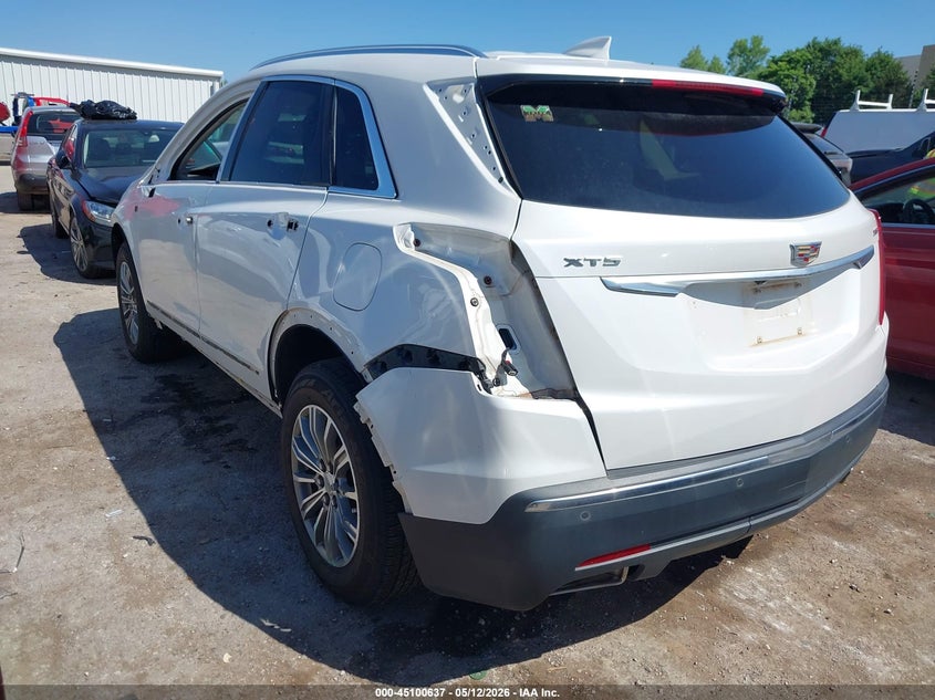 2017 Cadillac Xt5 VIN 1GYKNBRS6HZ114726 IAAI salvage auction — FRONT END, Salvage (Oklahoma), sold $1,450 on 2026-08-25 (photo 3)