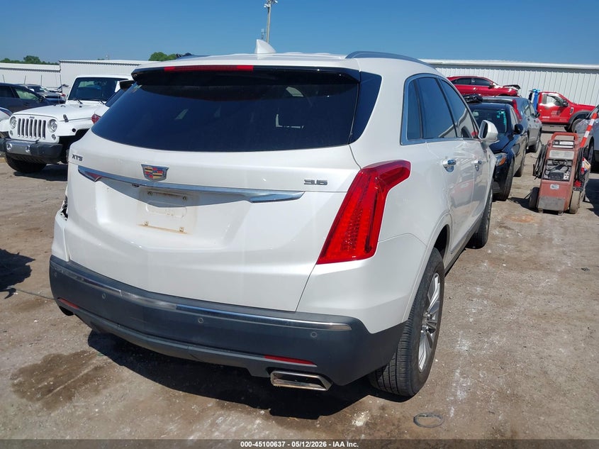 2017 Cadillac Xt5 VIN 1GYKNBRS6HZ114726 IAAI salvage auction — FRONT END, Salvage (Oklahoma), sold $1,450 on 2026-08-25 (photo 4)